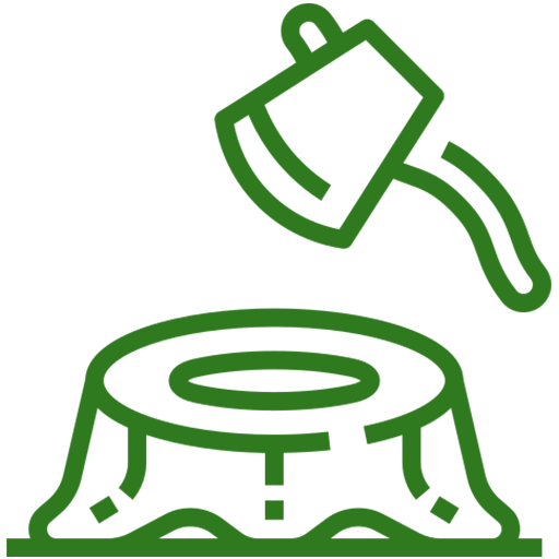 icon stump green